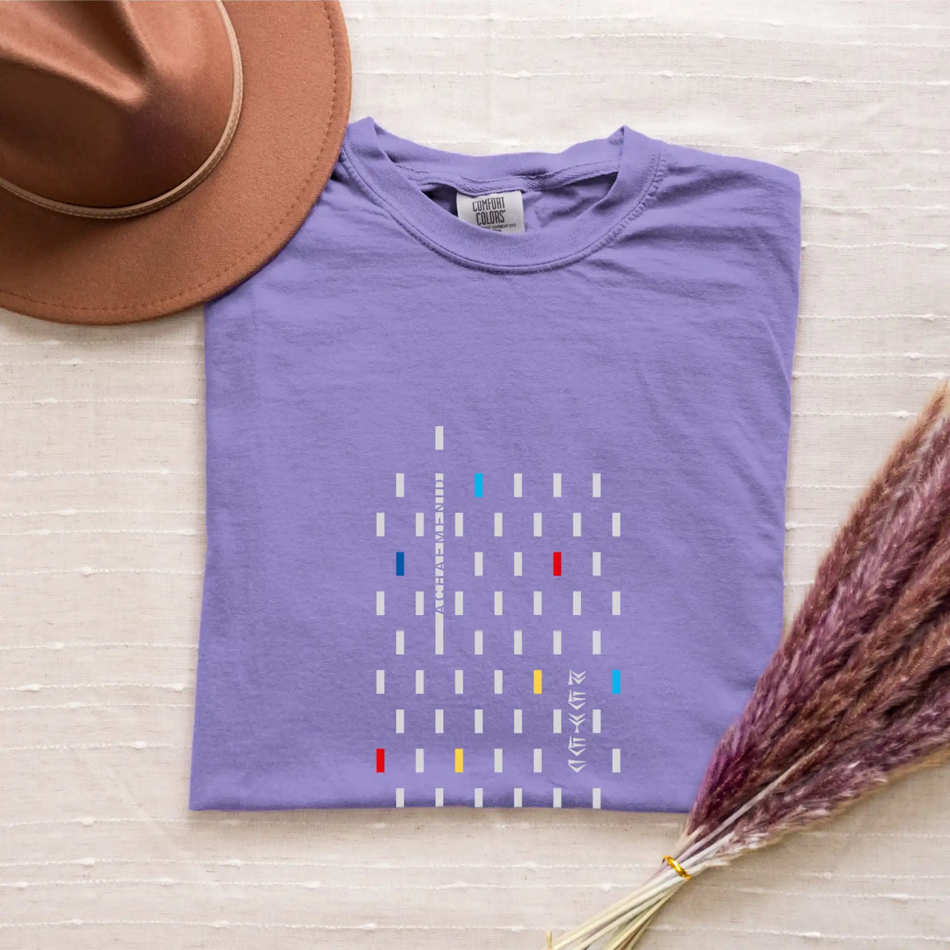 PARSLEX - Achaemenid Flame cotton graphic T-shirt