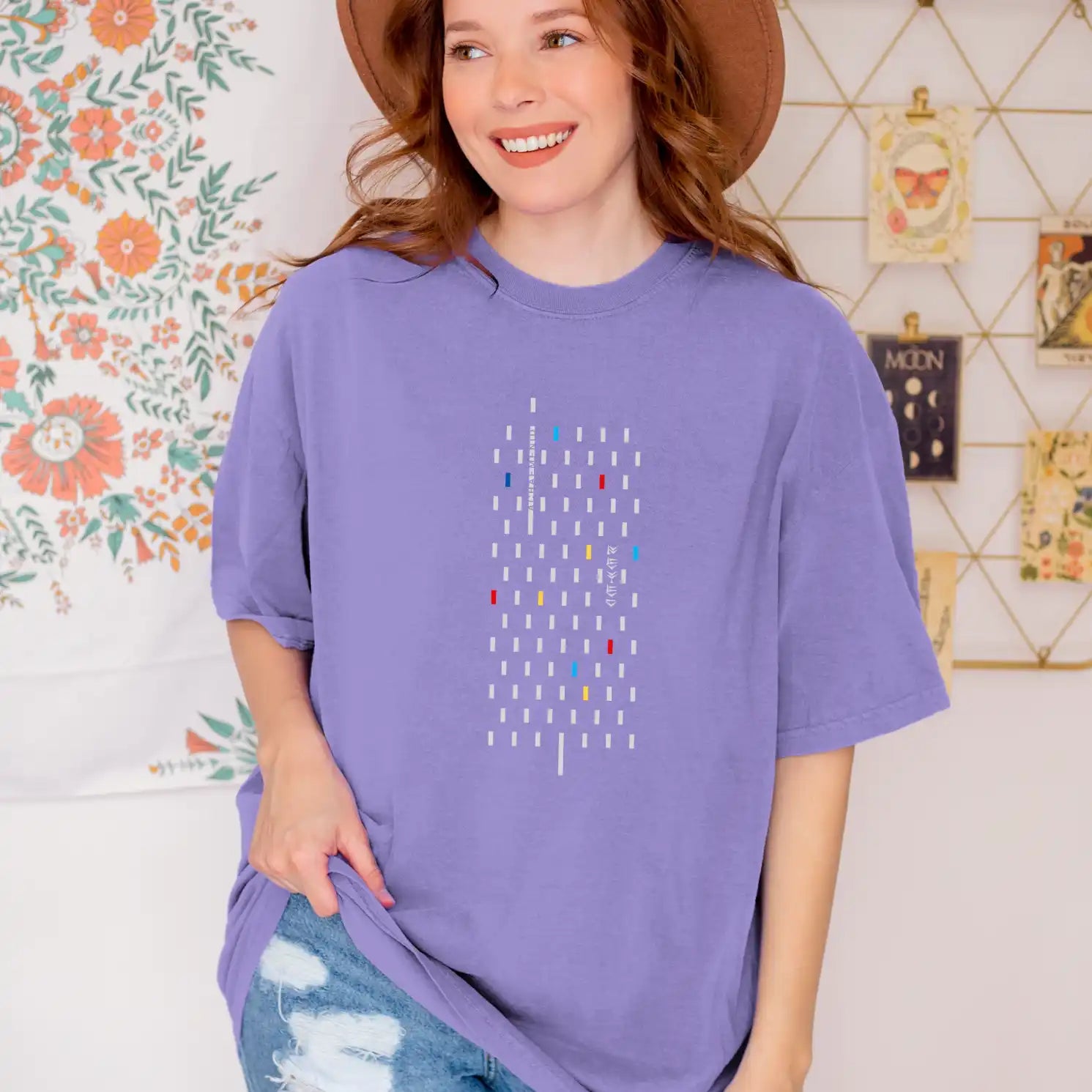 PARSLEX - Achaemenid Flame cotton graphic T-shirt
