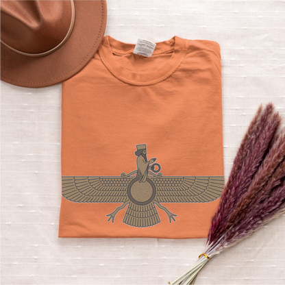 Fravashi Universe cotton graphic T-shirt