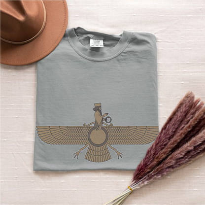 Fravashi Universe cotton graphic T-shirt