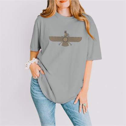 Fravashi Universe cotton graphic T-shirt