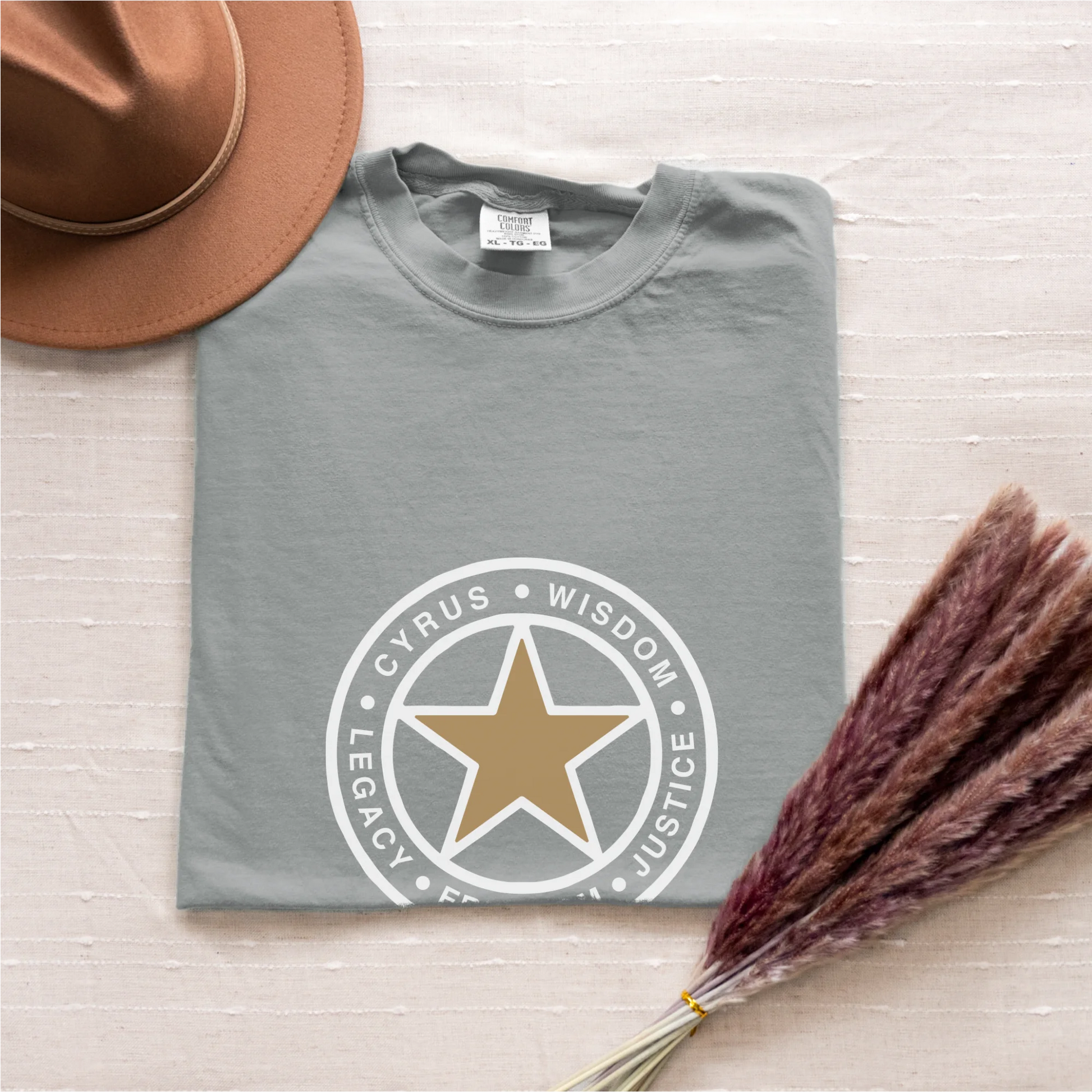 PARSLEX _ Star of Cyrus cotton graphic T-shirt