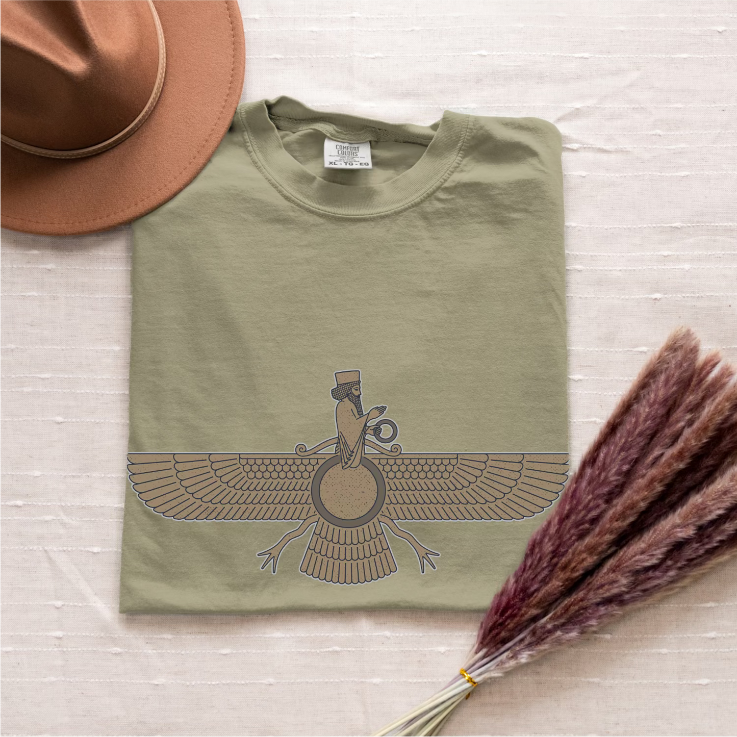 Fravashi Universe cotton graphic T-shirt