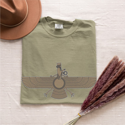 Fravashi Universe cotton graphic T-shirt