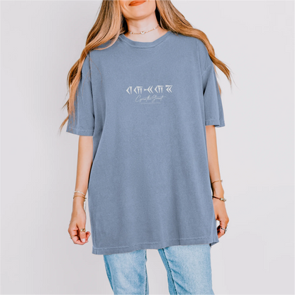 PARSLEX _ Glorious Achaemenid King cotton graphic T-shirt