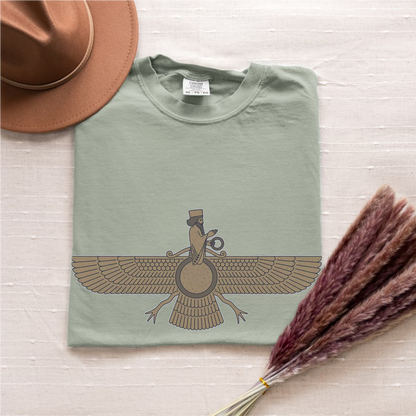 Fravashi Universe cotton graphic T-shirt