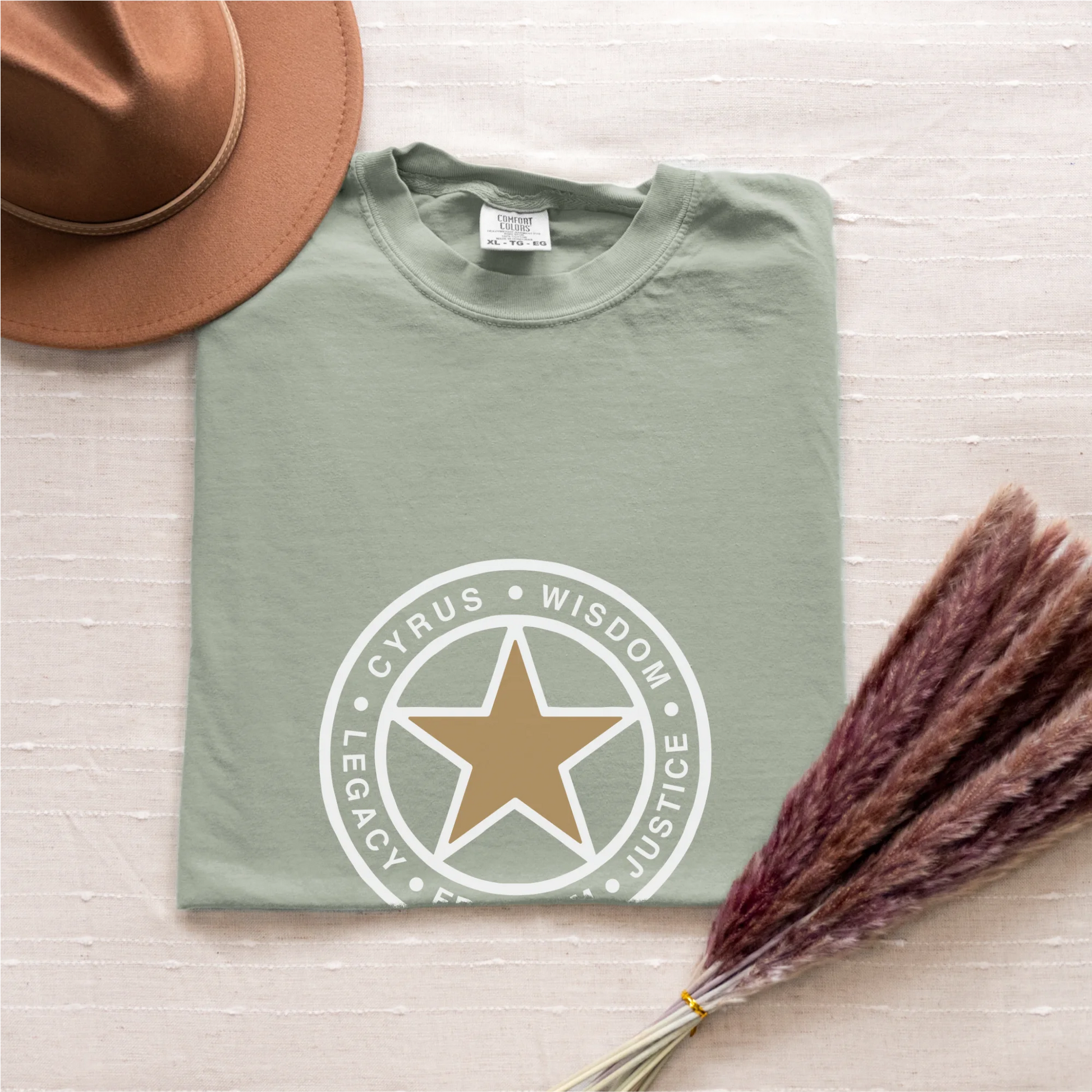 PARSLEX _ Star of Cyrus cotton graphic T-shirt