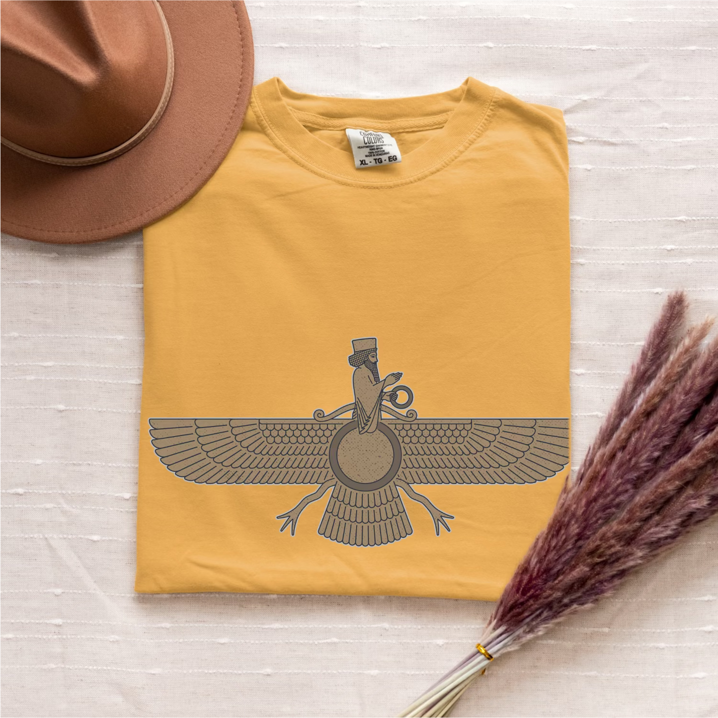 Fravashi Universe cotton graphic T-shirt