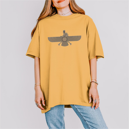 Fravashi Universe cotton graphic T-shirt