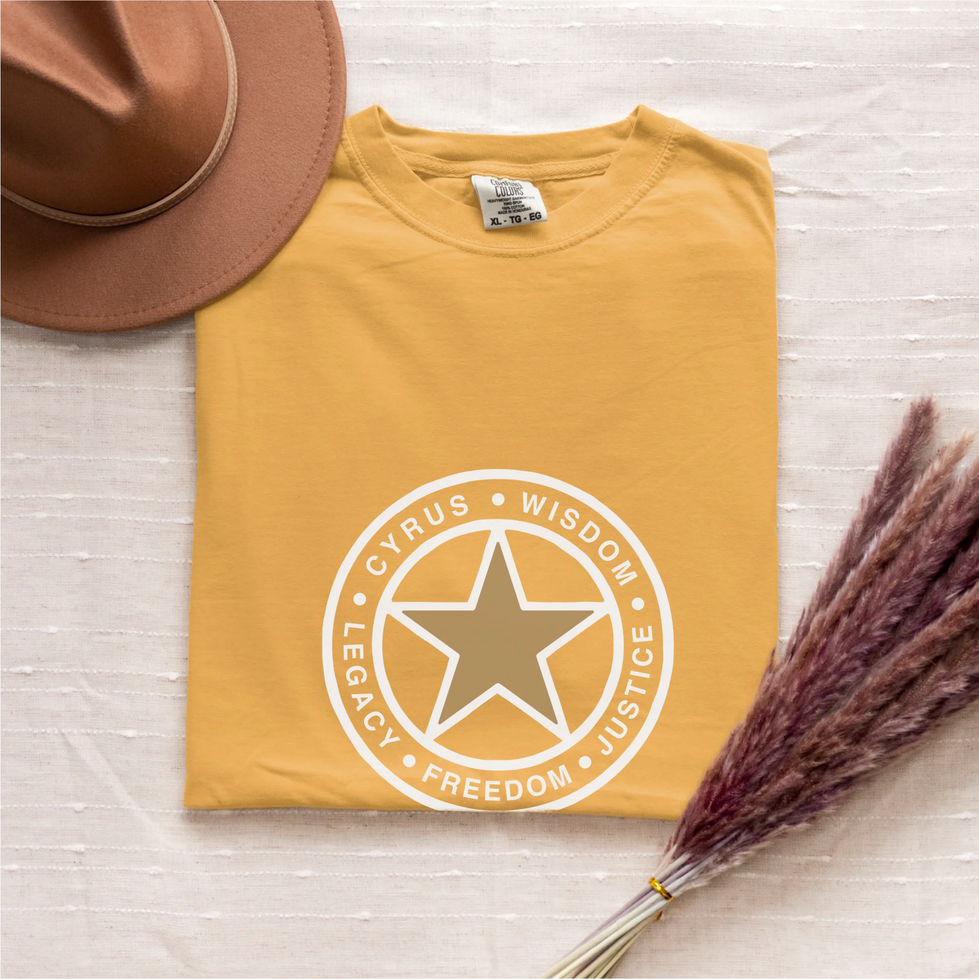 PARSLEX _ Star of Cyrus cotton graphic T-shirt