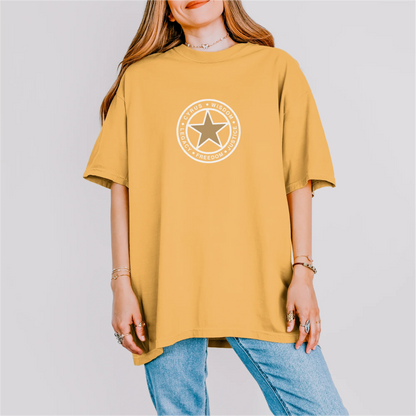 PARSLEX _ Star of Cyrus cotton graphic T-shirt