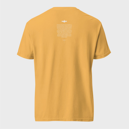 Fravashi in Red Grid cotton graphic T-shirt