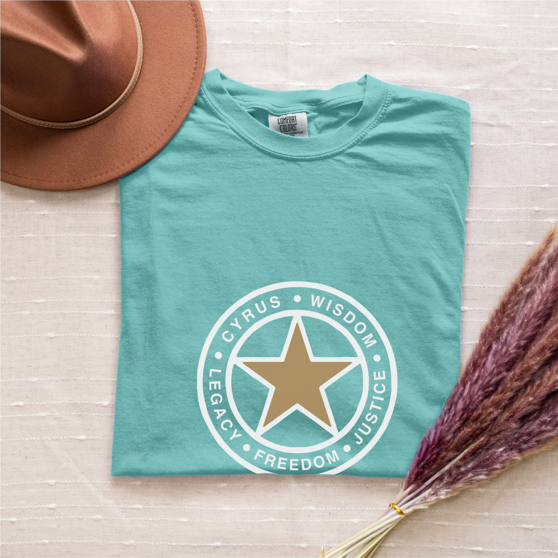 PARSLEX _ Star of Cyrus cotton graphic T-shirt