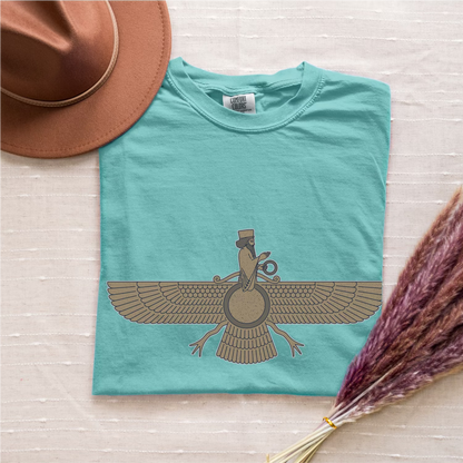 Fravashi Universe cotton graphic T-shirt