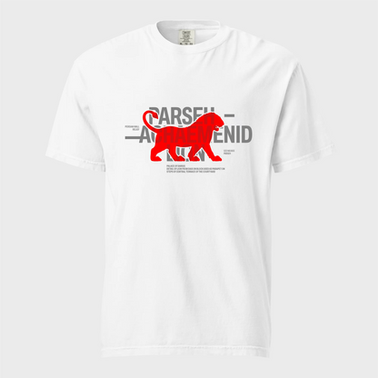 Achaemenid Lion cotton graphic T-shirt